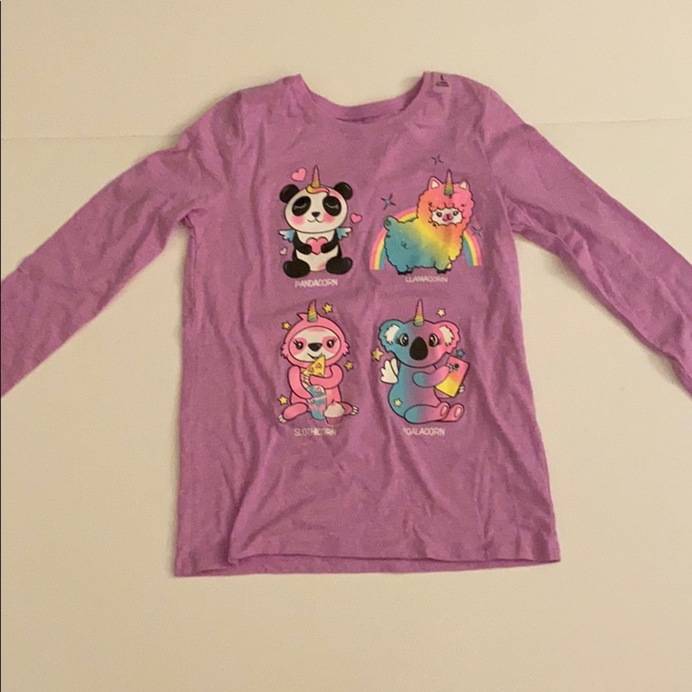 Children’s Place Llama Corn shirt